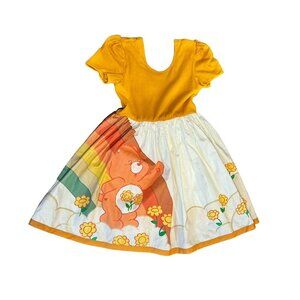 NWT Pleiades Care Bears Friend Bear Shortie Dress sz 7 with FLAW